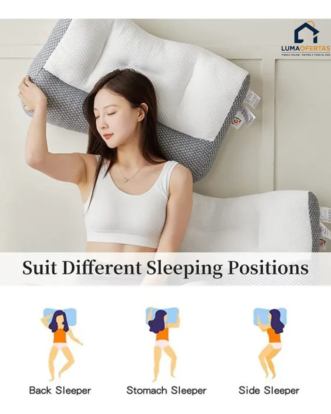Almohada Cervical Ergonómica